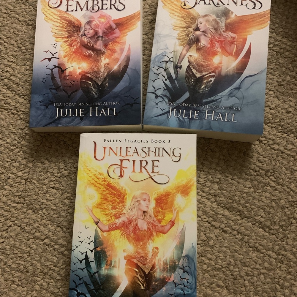 Fallen Legacies Book Set by Julie Hall